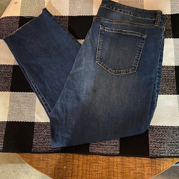 Scoop Women's Cropped Straight Jeans Size 18 - Picture 1 of 4